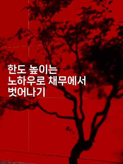 한도 높이는 노하우로 채무에서 벗어나기-유로니