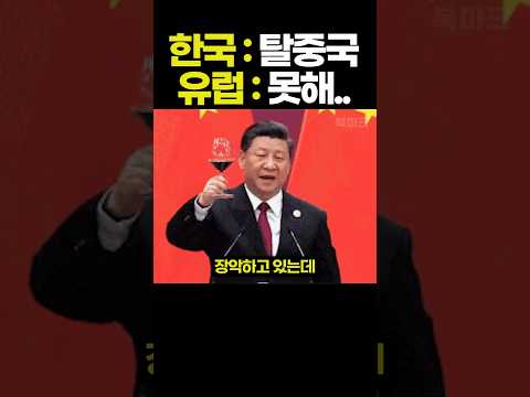 유럽이 탈중국을 못하는 이유